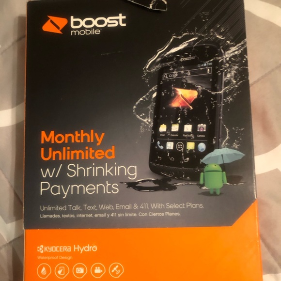 Boost Mobile Kyocera Hydro - Picture 1 of 4